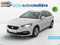 Usado Seat Leon Style 115 CV (84 kW) 2022 Blanco Familiar