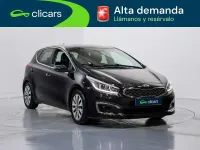 Usado Kia Ceed 101 CV (74 kW) 2018 Negro Utilitario