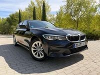 Usado BMW 320e 190 CV (139 kW) 2021 Negro Familiar