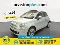 Usado Fiat 500 70 CV (51 kW) 2024 Verde Descapotable