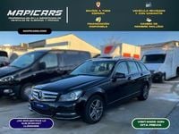 Usado Mercedes C200 Elegance 136 CV (100 kW) 2012 Negro Familiar