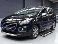 Usado Peugeot 3008 Allure 115 CV (84 kW) 2014 Negro Familiar