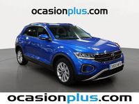 Usado VW T-Roc Life 150 CV (110 kW) 2023 Azul SUV