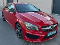 Usado Mercedes CLA200 AMG line 156 CV (114 kW) 2014 Rojo Coupe