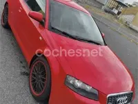 Usado Audi A3 S-Line 140 CV (102 kW) 2008 Rojo Utilitario
