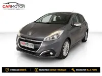 Usado Peugeot 208 Style 82 CV (60 kW) 2017 Plateado Utilitario