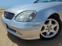 Usado Mercedes SLK200 163 CV (119 kW) 2003 Gris / plata Descapotable