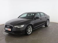 Usado Audi A6 190 CV (139 kW) 2014 Gris Berlina