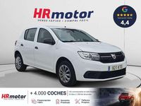 Usado Dacia Sandero Acces 73 CV (53 kW) 2019 Blanco Utilitario