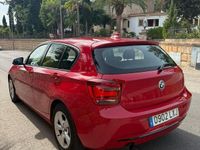 Usado BMW 116 Sport Line 136 CV (100 kW) 2012 Rojo Utilitario
