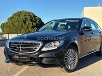 Usado Mercedes C200 Exclusive 184 CV (135 kW) 2015 Negro Familiar