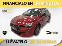 Usado Peugeot 208 Active 100 CV (73 kW) 2022 Rojo Utilitario
