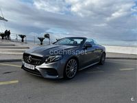 Usado Mercedes E220 170 CV (125 kW) 2018 Gris / plata Descapotable
