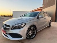 Usado Mercedes A200 AMG line 136 CV (100 kW) 2016 Gris / plata Berlina