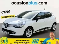 Usado Renault Clio LIMITED 90 CV (66 kW) 2016 Blanco Utilitario