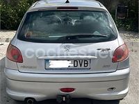 Usado Peugeot 206 75 CV (55 kW) 2005 Gris / plata Berlina