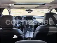 Usado Mercedes C200 150 CV (110 kW) 2019 Negro Familiar