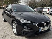 Usado Seat Leon 110 CV (80 kW) 2021 Negro Berlina