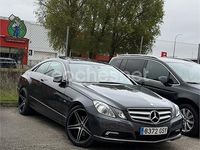 Usado Mercedes E350 Elegance 231 CV (169 kW) 2010 Gris / plata Coupe