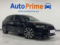 Usado Audi A3 Sportback Ambition 140 CV (102 kW) 2007 Negro Utilitario