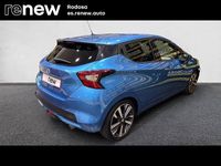 Usado Nissan Micra Tekna 117 CV (86 kW) 2020 Azul Berlina
