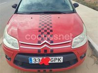 Usado Citroën C4 90 CV (66 kW) 2009 Rojo Berlina