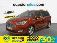 Brugt Ford C-MAX Titanium 125 HK (91 kW) 2017 Rød MPV