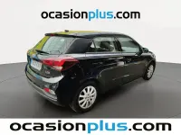 Usado Hyundai i20 75 CV (55 kW) 2019 Negro Utilitario