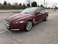 Usado Jaguar XF Luxury 190 CV (139 kW) 2014 Rojo Berlina