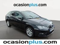 Usado Seat Leon Style 110 CV (80 kW) 2018 Negro Monovolumen