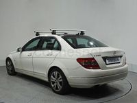 Usado Mercedes C200 136 CV (100 kW) 2009 Blanco Berlina