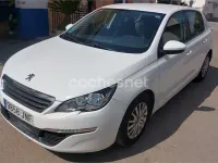 Usado Peugeot 308 Style 100 CV (73 kW) 2016 Blanco Berlina