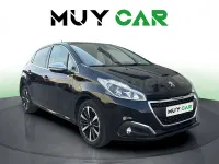 Usado Peugeot 208 110 CV (80 kW) 2019 Negro Utilitario