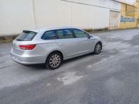 Usado Seat Leon Reference 110 CV (80 kW) 2015 Plateado Utilitario