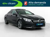 Usado Mercedes CLA200 136 CV (100 kW) 2018 Negro Coupe