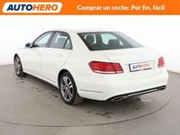 Usado Mercedes E220 Avantgarde 170 CV (125 kW) 2015 Blanco Berlina