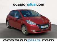 Usado Peugeot 208 Style 82 CV (60 kW) 2015 Rojo Utilitario