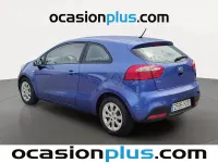 Usado Kia Rio 86 CV (63 kW) 2014 Azul Utilitario