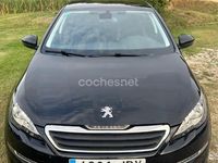 Usado Peugeot 308 Style 115 CV (84 kW) 2015 Negro Berlina