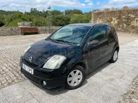 Usado Citroën C2 61 CV (44 kW) 2005 Negro Utilitario