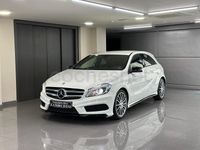 Usado Mercedes A180 AMG line 109 CV (80 kW) 2014 Blanco Berlina