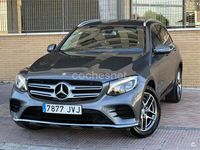 Usado Mercedes GLC220 AMG line 170 CV (125 kW) 2017 Gris / plata SUV