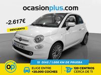 Usado Fiat 500 Lounge 69 CV (50 kW) 2018 Blanco Descapotable