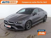 Usado Mercedes CLA200 AMG line 150 CV (110 kW) 2019 Gris Berlina