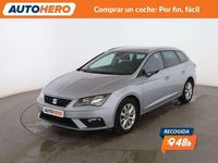 Usado Seat Leon Style 116 CV (85 kW) 2019 Gris Familiar
