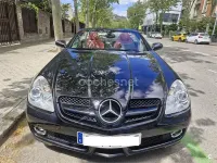 Usado Mercedes SLK200 184 CV (135 kW) 2010 Negro Descapotable