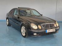 Usado Mercedes E270 Avantgarde 177 CV (130 kW) 2003 Negro Berlina