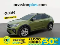 Usado VW Taigo R-line 150 CV (110 kW) 2022 Verde SUV