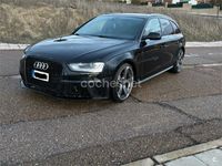 Usado Audi A4 S-Line 136 CV (100 kW) 2015 Negro Familiar