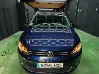 Usado VW Touran Edition 105 CV (77 kW) 2014 Azul Monovolumen